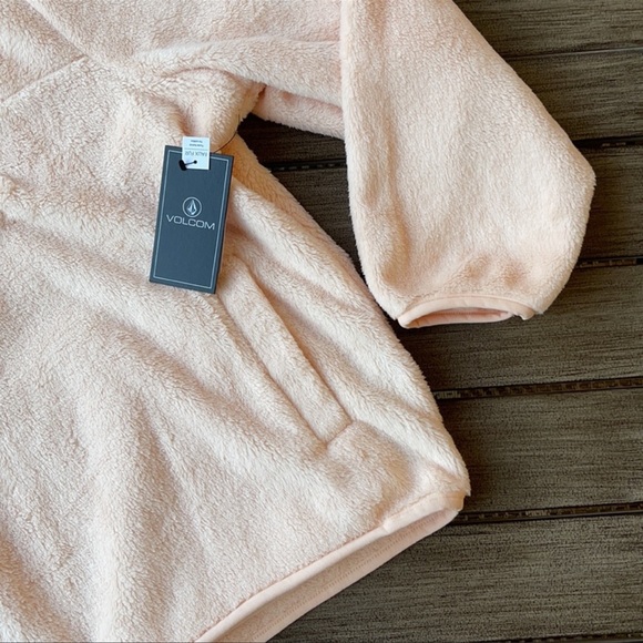 🌴🔆VOLCOM- PHEELIN PHUZZY PO JACKET SWEATER🔆🌴 - Picture 12 of 16